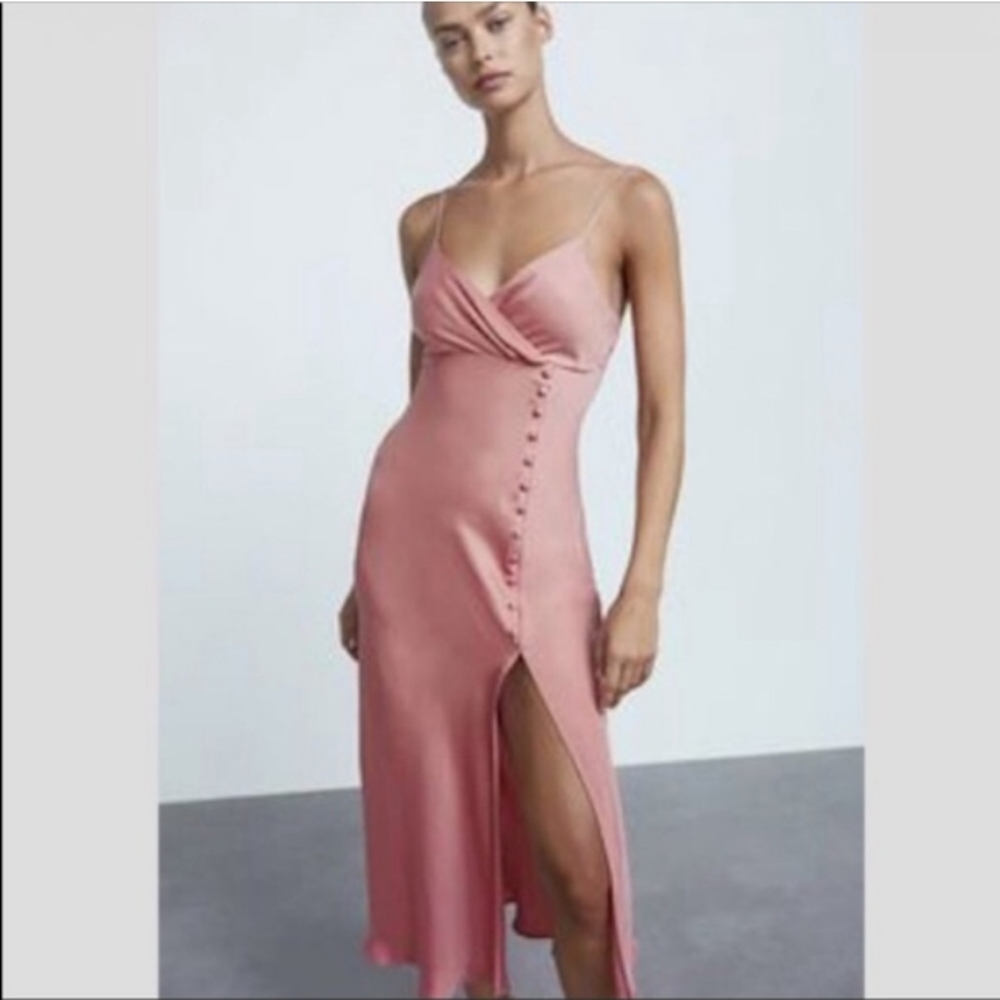 Pink CollectiveRack Long dress